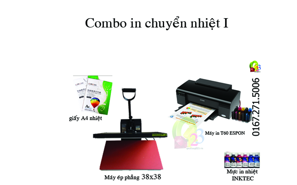 3 bước đơn giản với in chuyển nhiệt