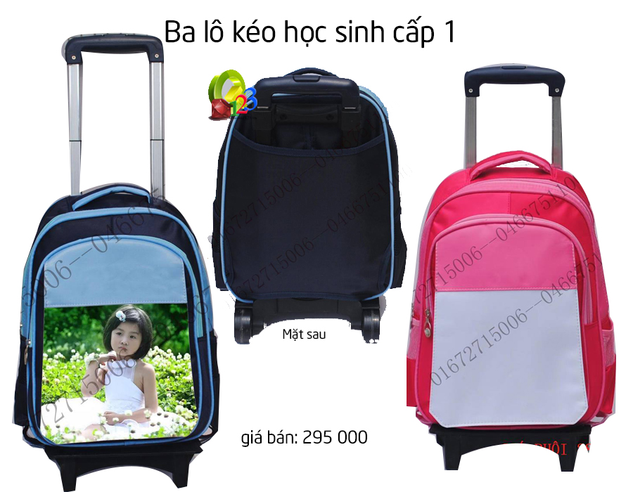 Ba lô kéo học sinh