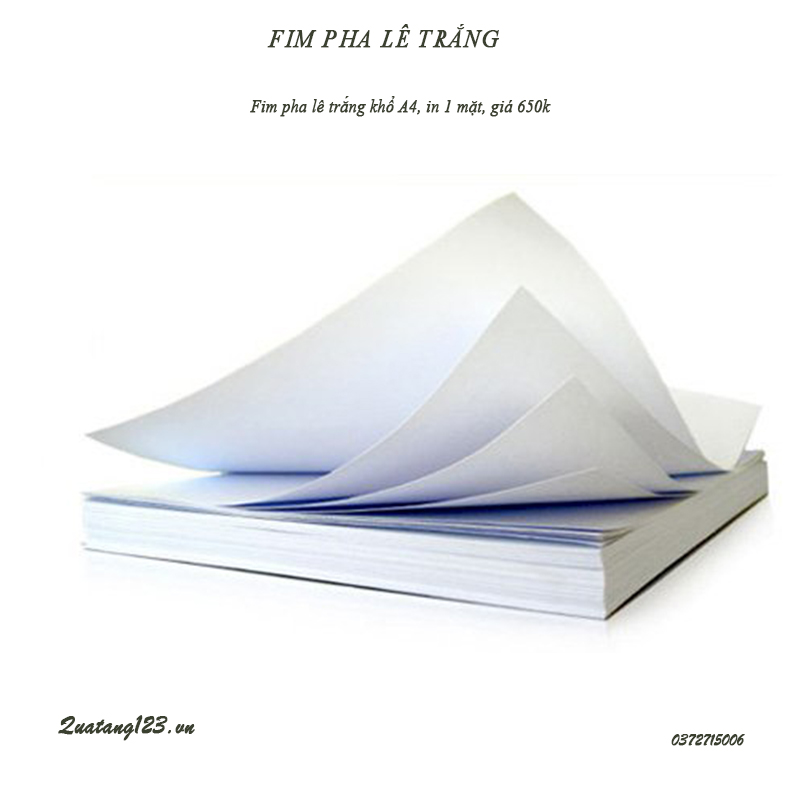 Fim pha lê trắng, vật tư in pha lê, in ảnh lên pha lê