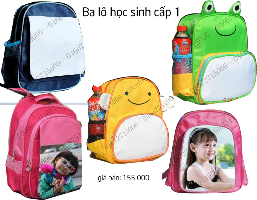 mẫu cặp sách học sinh in ảnh