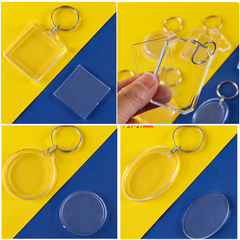 phôi móc khóa mica, in móc khóa mica