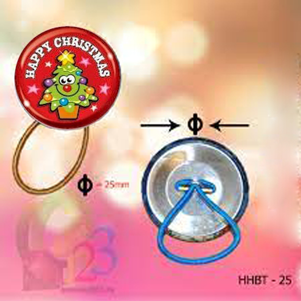 huy hiệu dây buộc tóc